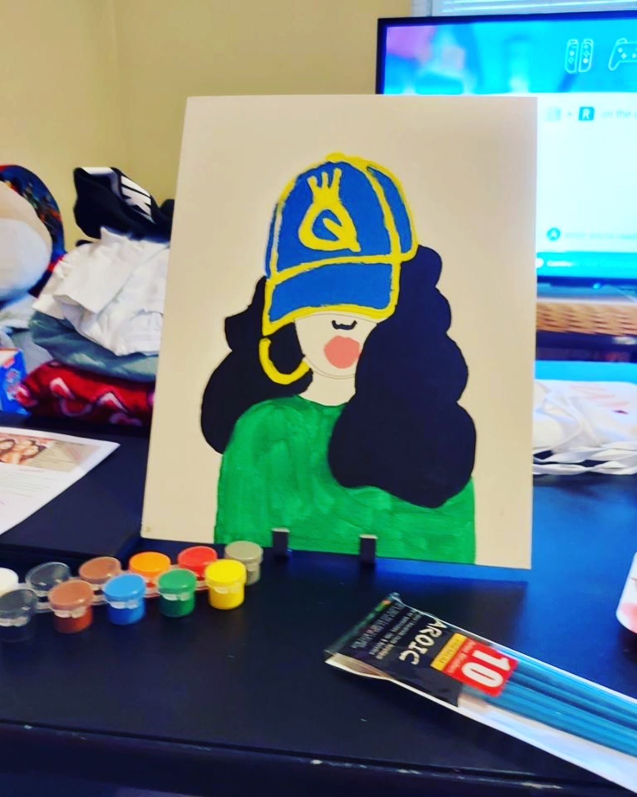 Paint Night Basket